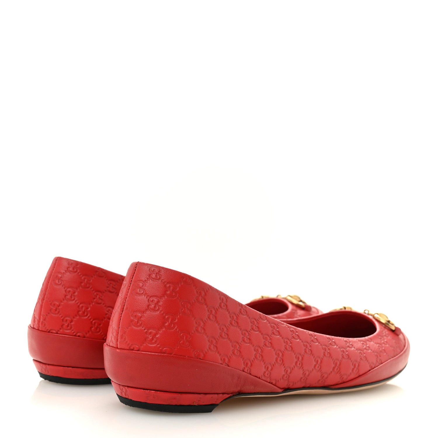 Gucci Microguccissima Flats 39 Hibiscus Red 5 of 10