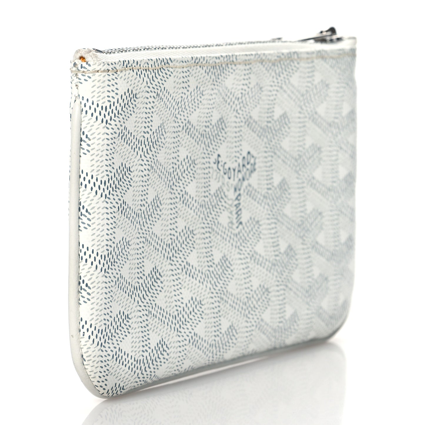 Goyardine Mini Senat Pochette White