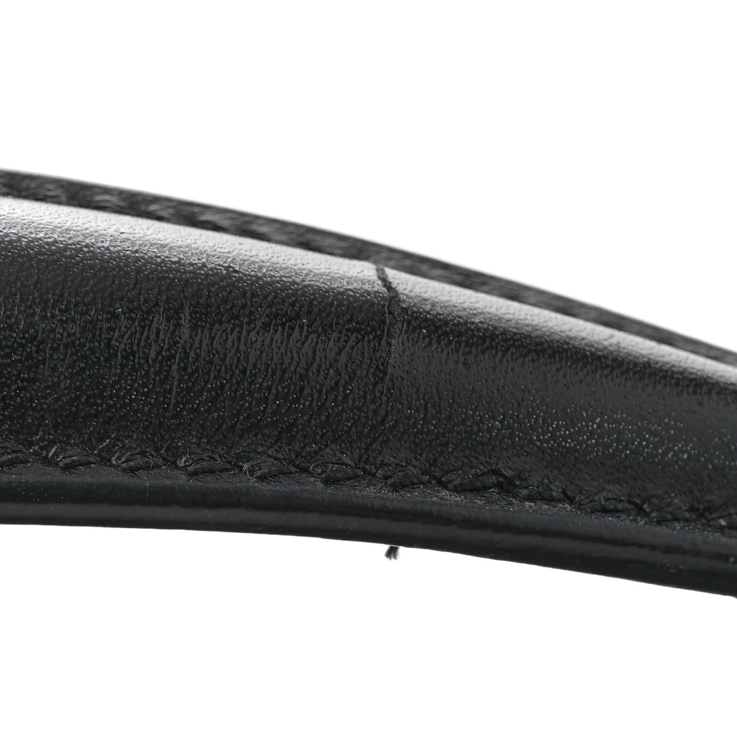 Smooth Calfskin Medium Classic Monogram Cassandra Top Handle Black Rouge Legion