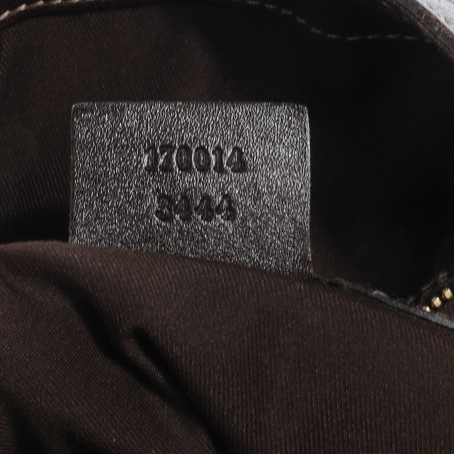 Gucci Monogram Wave Hobo Ebony 7 of 8