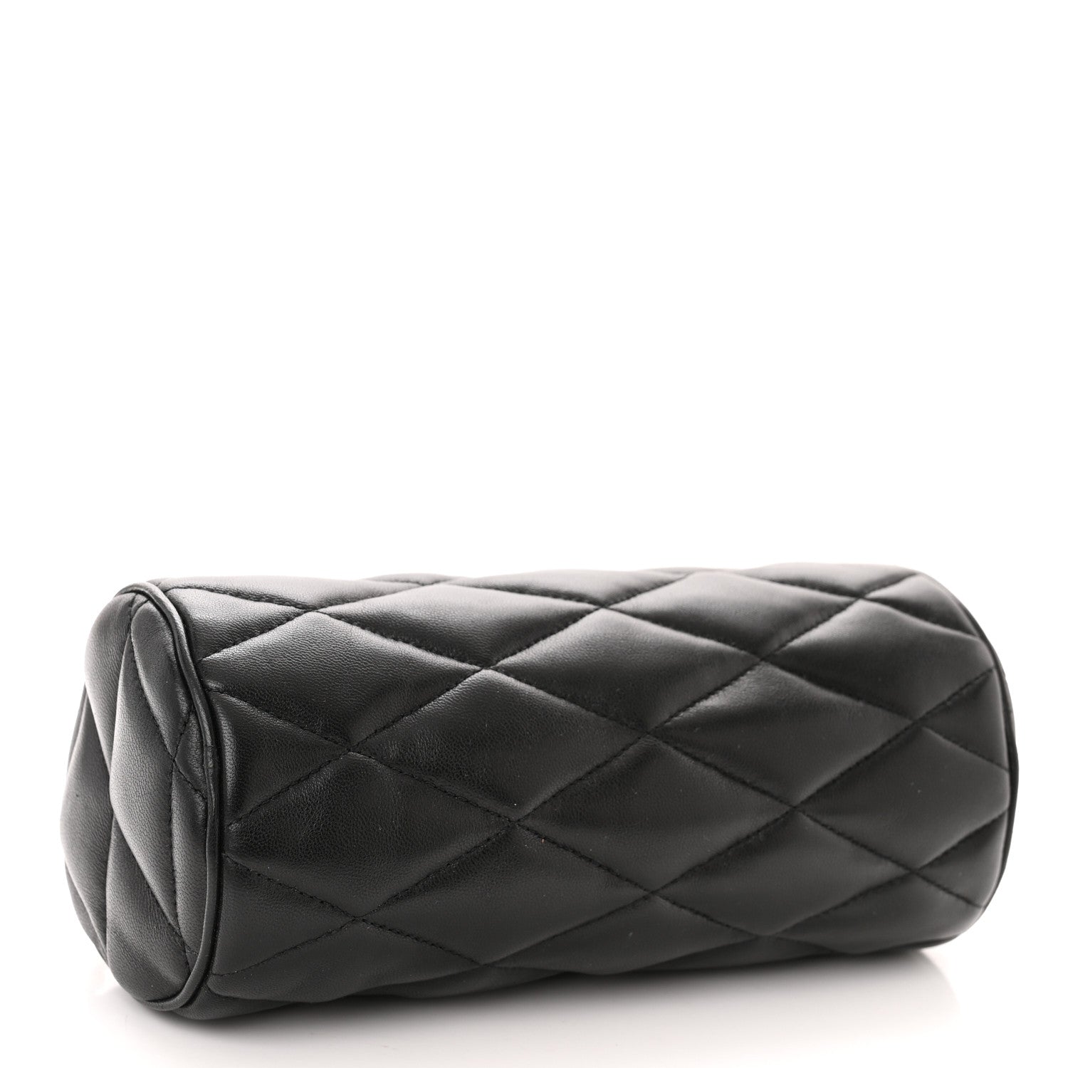 Saint Laurent Lambskin Monogram Mini Sade Tube Bag Black 4 of 10