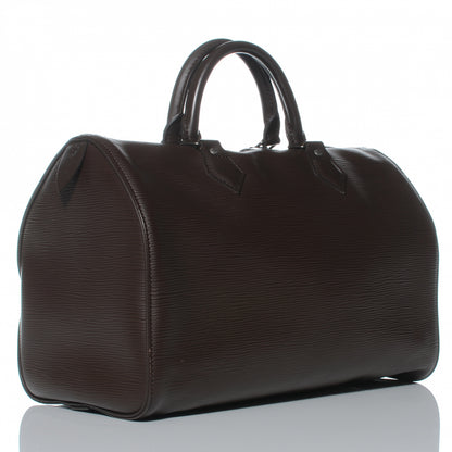 Louis Vuitton Epi Speedy 30 Moka 3 of 7