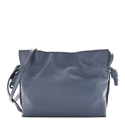 Loewe Calfskin Mini Flamenco Knot Bag Indigo Tan 1 of 11