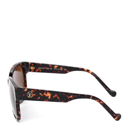 Louis Vuitton Acetate Cameleon Sunglasses Z0872W Dark Tortoise 3 of 7