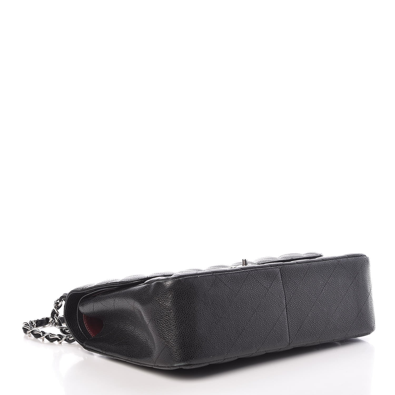 Chanel Caviar Quilted Jumbo Double Flap Black 4 of 14