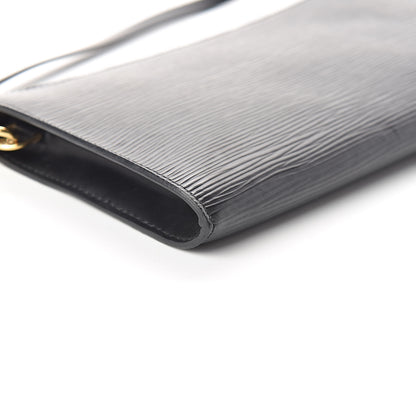 Louis Vuitton Epi Pochette Accessories 24 Black 7 of 8