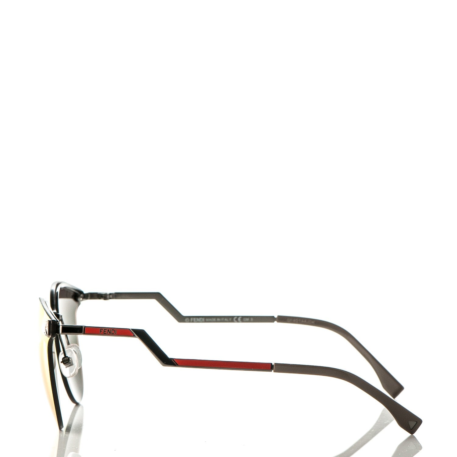 Fendi Iridia Sunglasses FF 0040/S Red 3 of 7