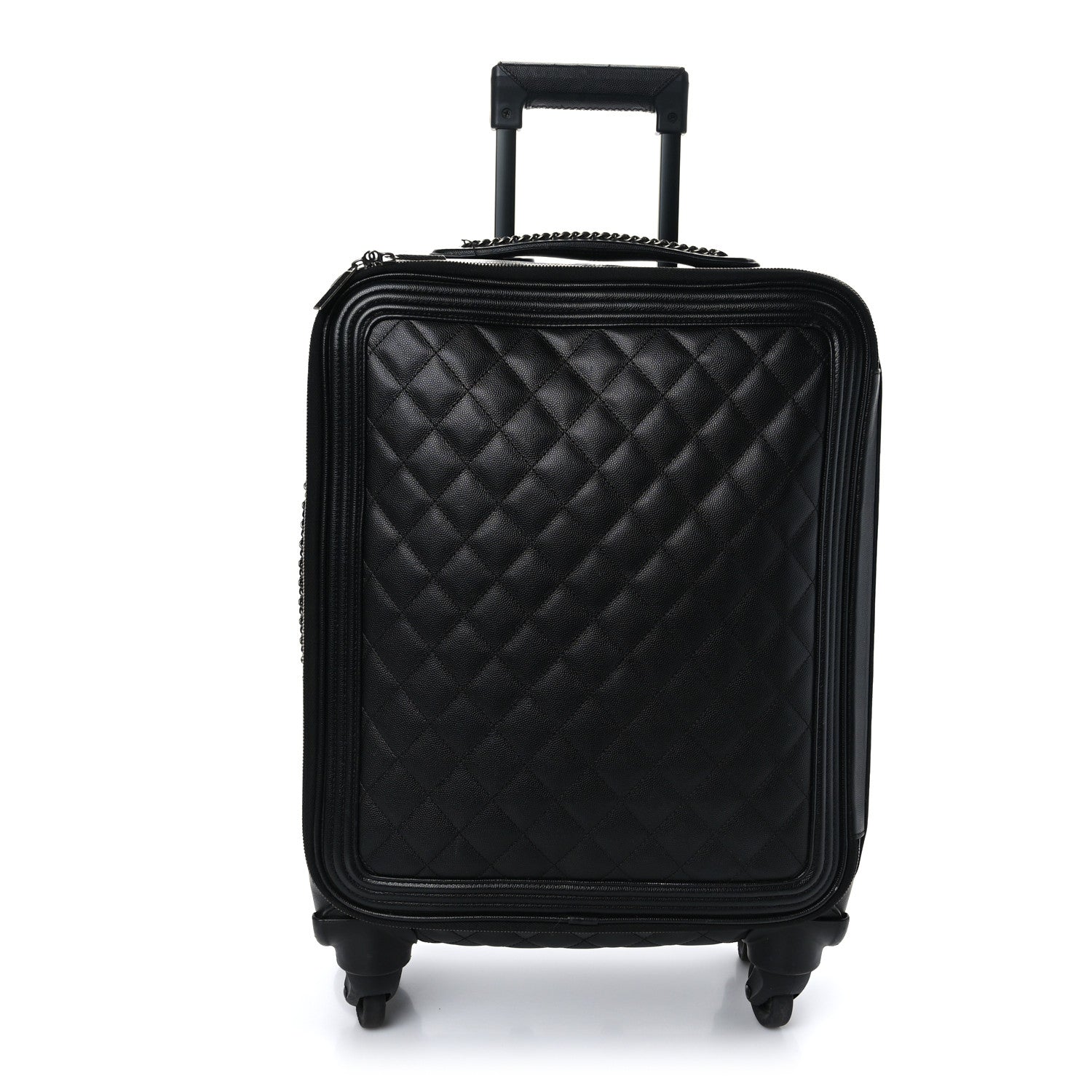Chanel Caviar Quilted Coco Case Trolley Black 1 of 11