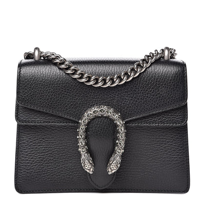 Gucci Calfskin Mini Dionysus Shoulder Bag Black 1 of 13
