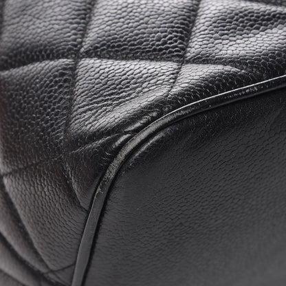 Chanel Caviar Quilted Medallion Tote Black 11 of 16