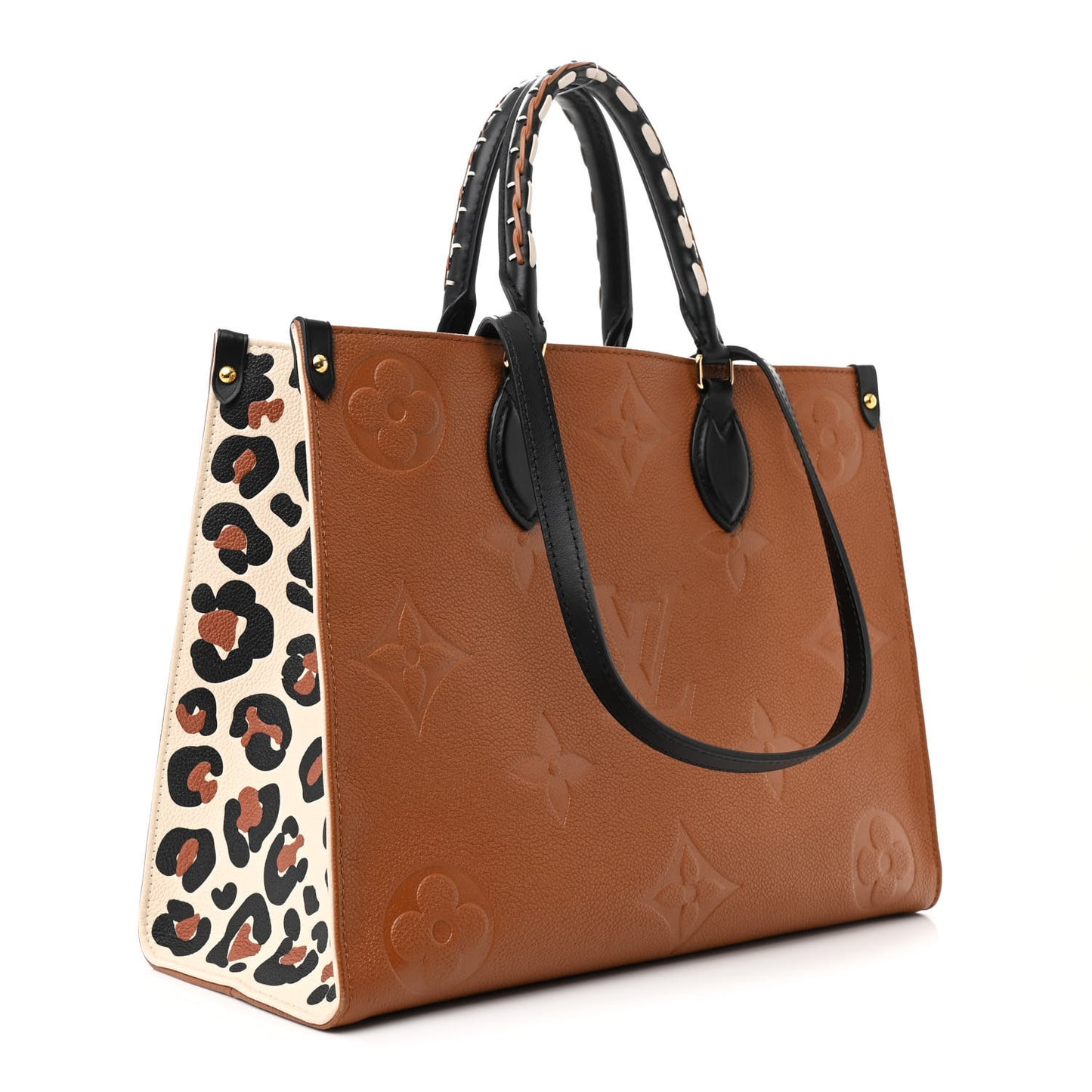 Empreinte Monogram Giant Wild At Heart Onthego MM Caramel