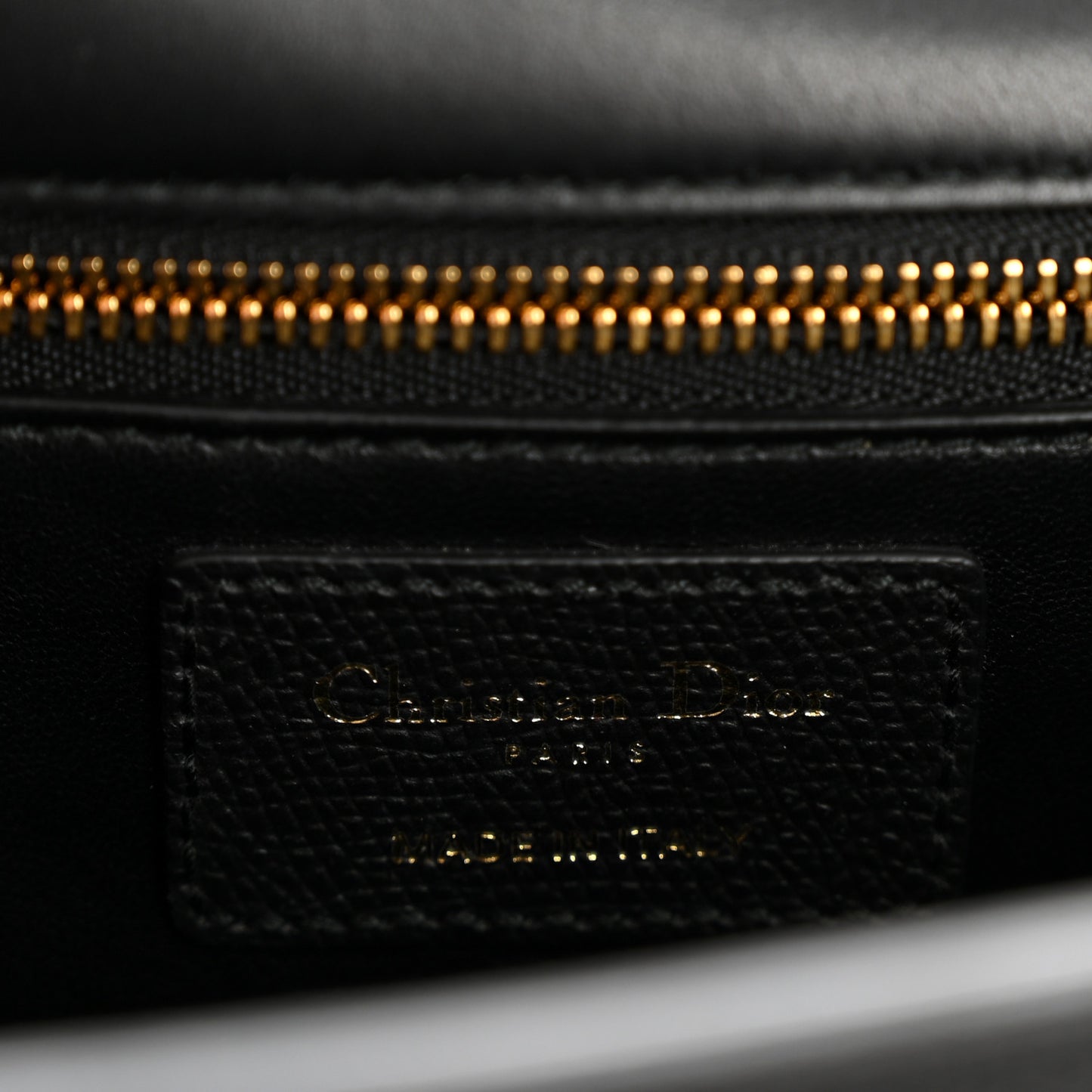 Grained Calfskin 30 Montaigne Flap Bag Black