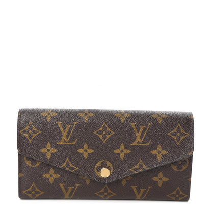 Louis Vuitton Monogram Sarah Wallet NM 1 of 6