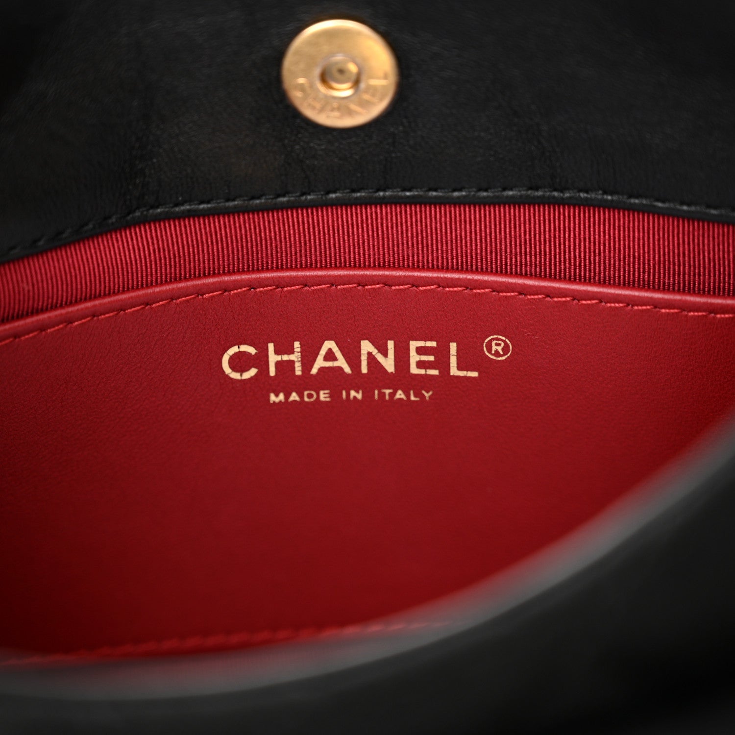 Chanel Jersey Quilted Small Wavy CC Hobo Black 6 of 11