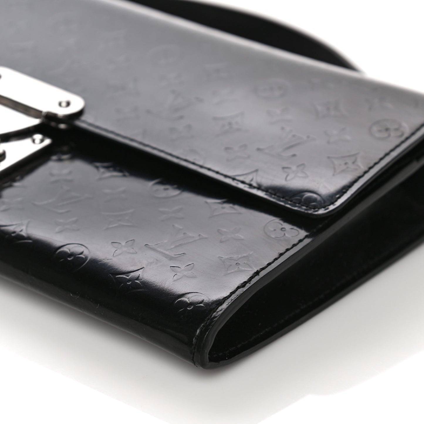 Monogram Glace Anouchka Pochette MM Black