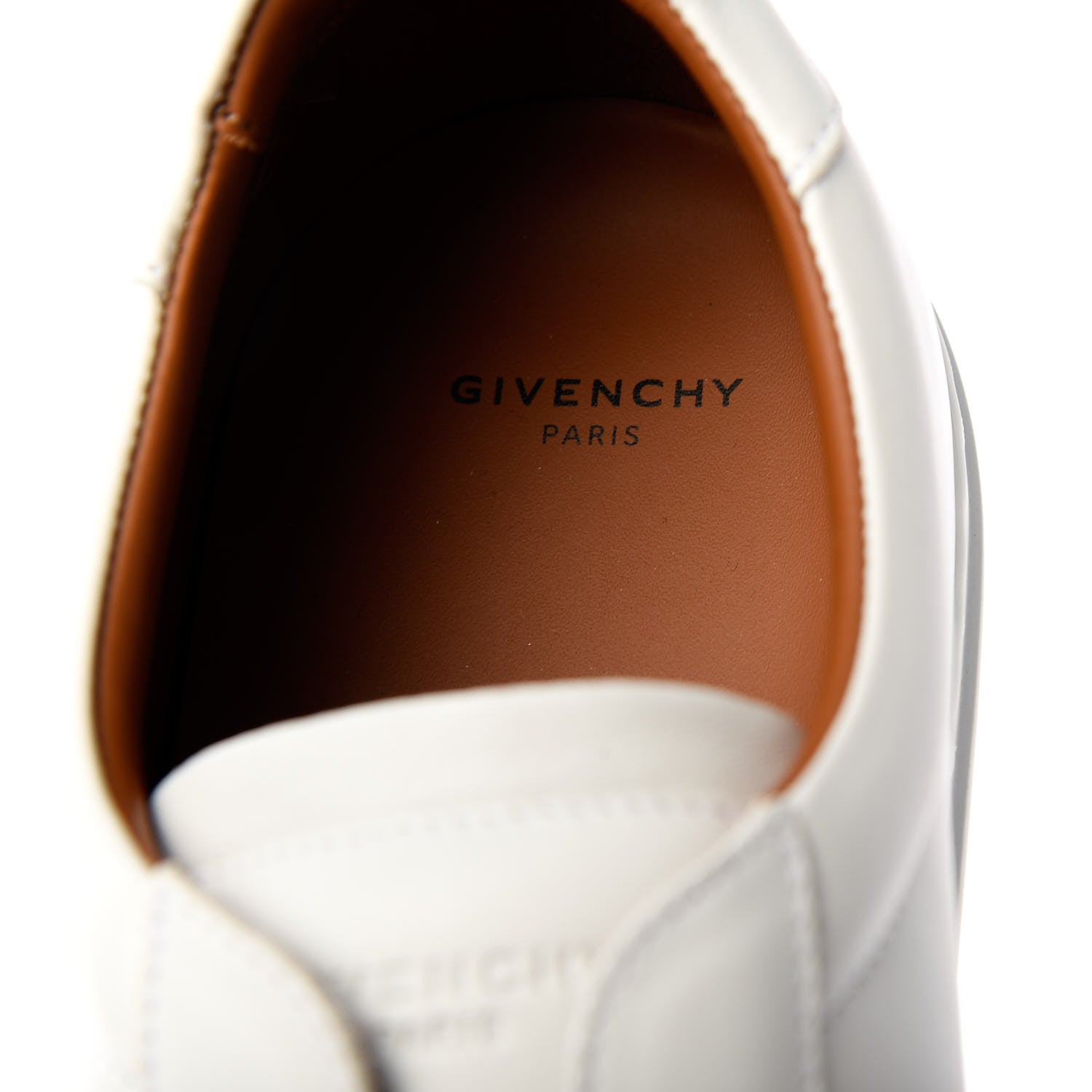 Givenchy Calfskin Band Logo Mens Urban Street Sneakers 44 White Red 8 of 12