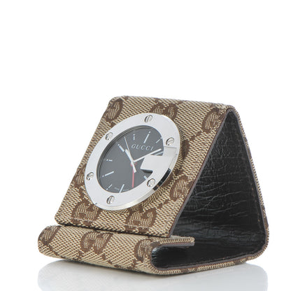 Gucci Stainless Steel YC200001 Quartz Travel Alarm Clock 3 of 8