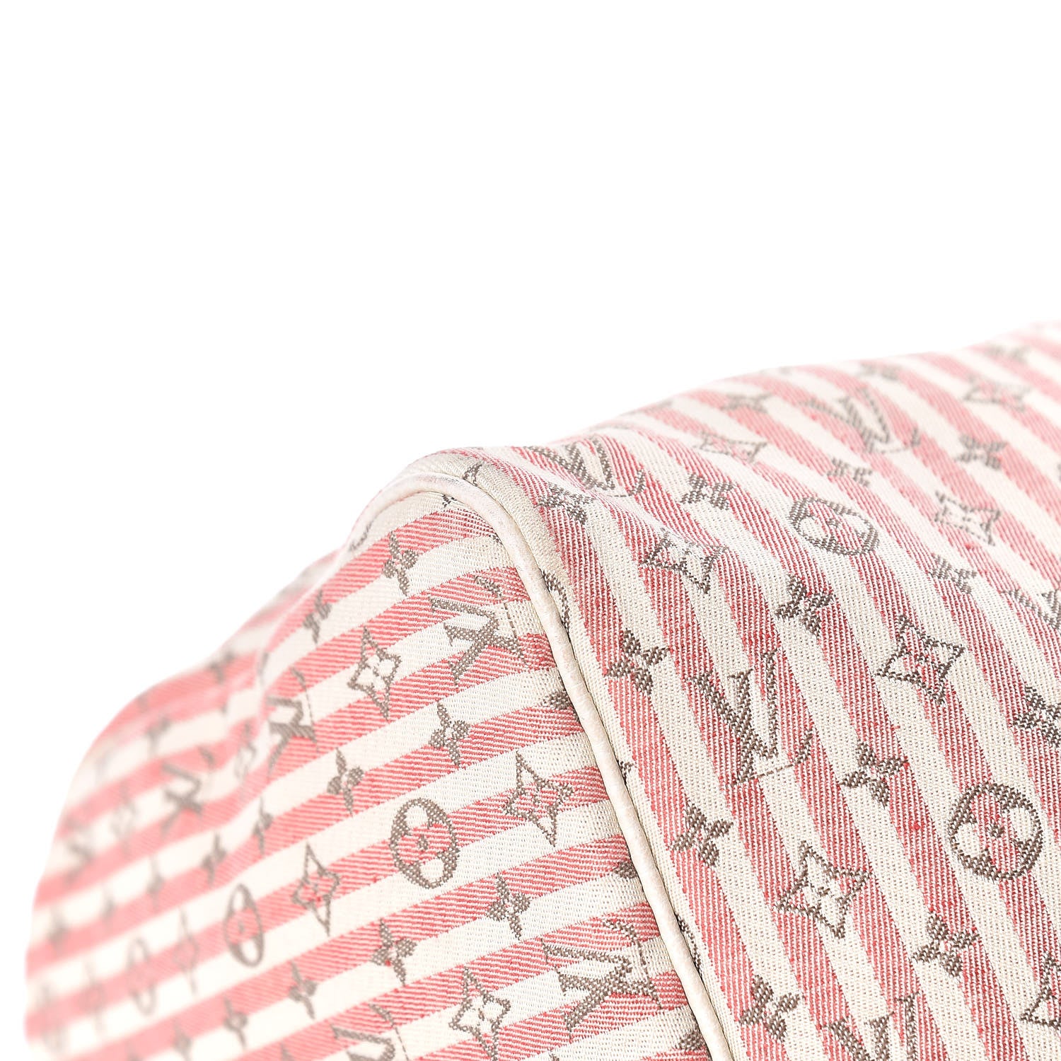 Louis Vuitton Mini Lin Croisette Speedy 30 Rouge 9 of 14