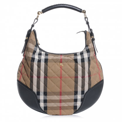 Burberry Quilted Hoxton Hobo Black 1 of 8
