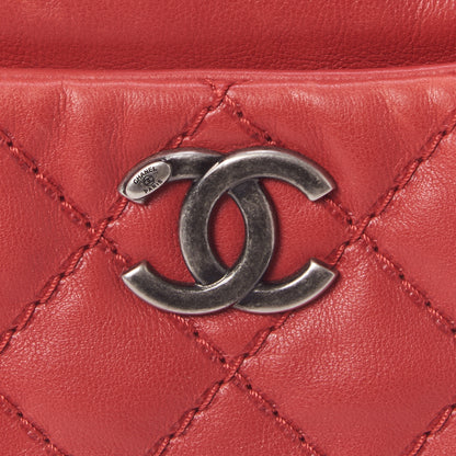 Chanel Calfskin Medium Stitch It Tote Red 7 of 9