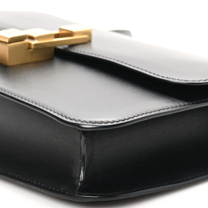 Saint Laurent Smooth Calfskin Carre Satchel Black 11 of 12