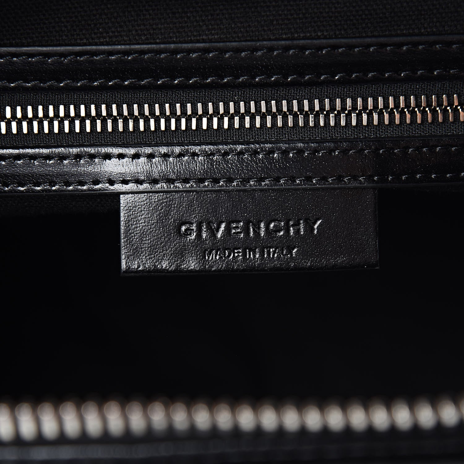 Givenchy Shiny Lord Calfskin Small Antigona Black 6 of 10