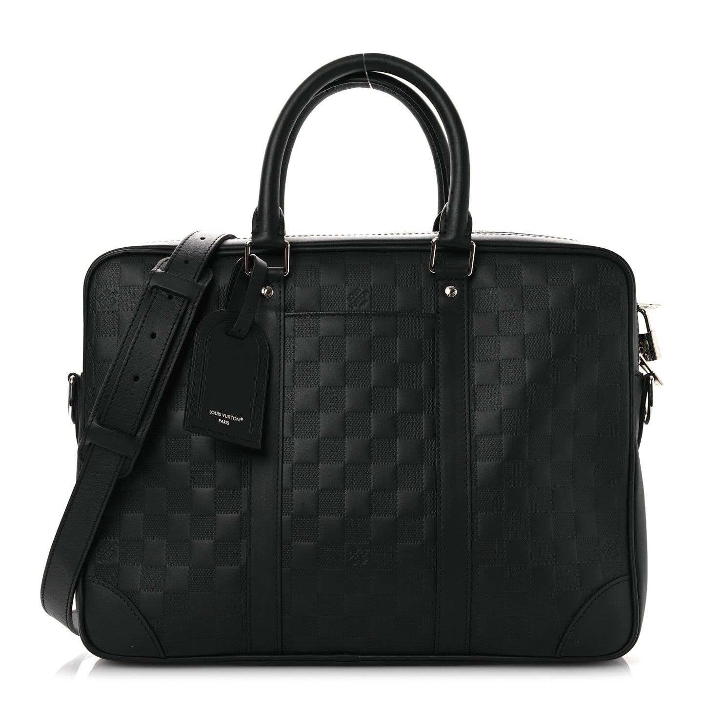 Damier Infini Porte-Documents Voyage PM Onyx