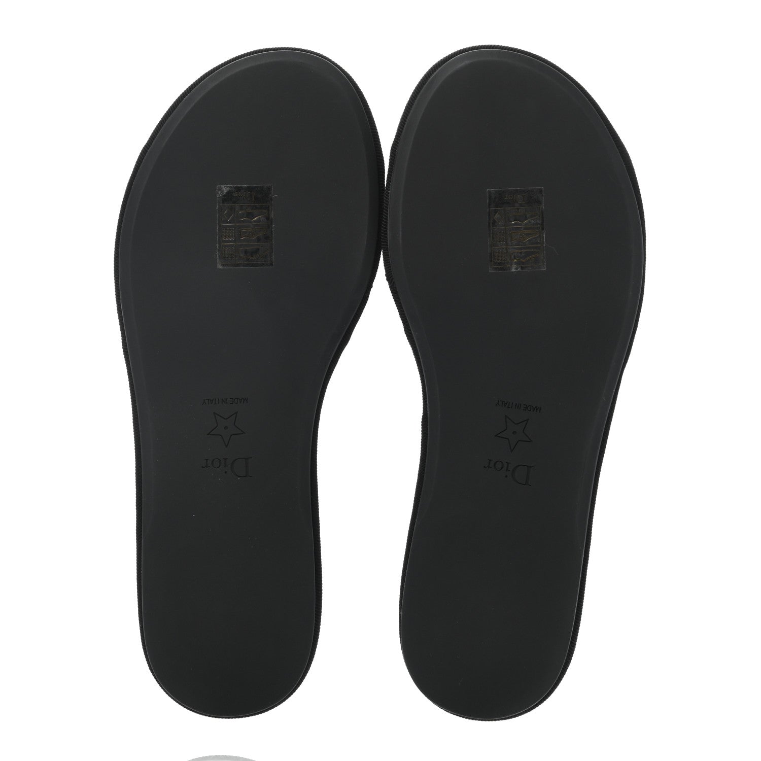 Christian Dior Velvet Cannage Chez Moi Slide Sandal 36.5 Black 5 of 8