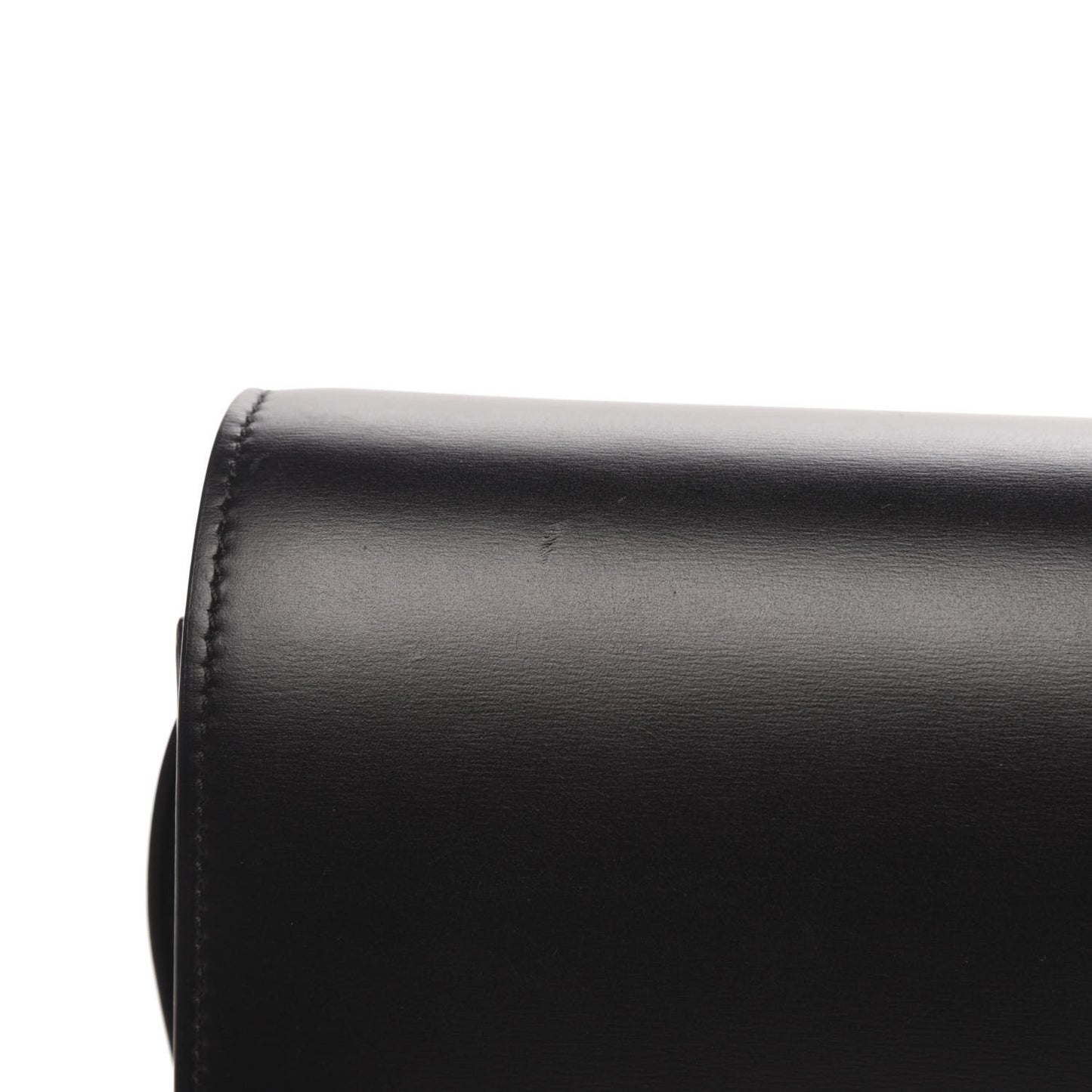 Box Calfskin Medium Classic Box Flap Bag Black