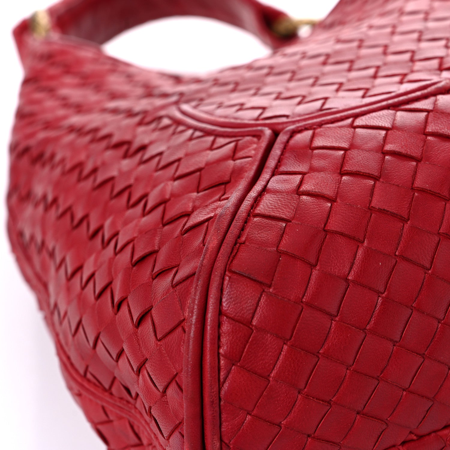 Bottega Veneta Nappa Intrecciato New Ball Hobo Carmino 7 of 28