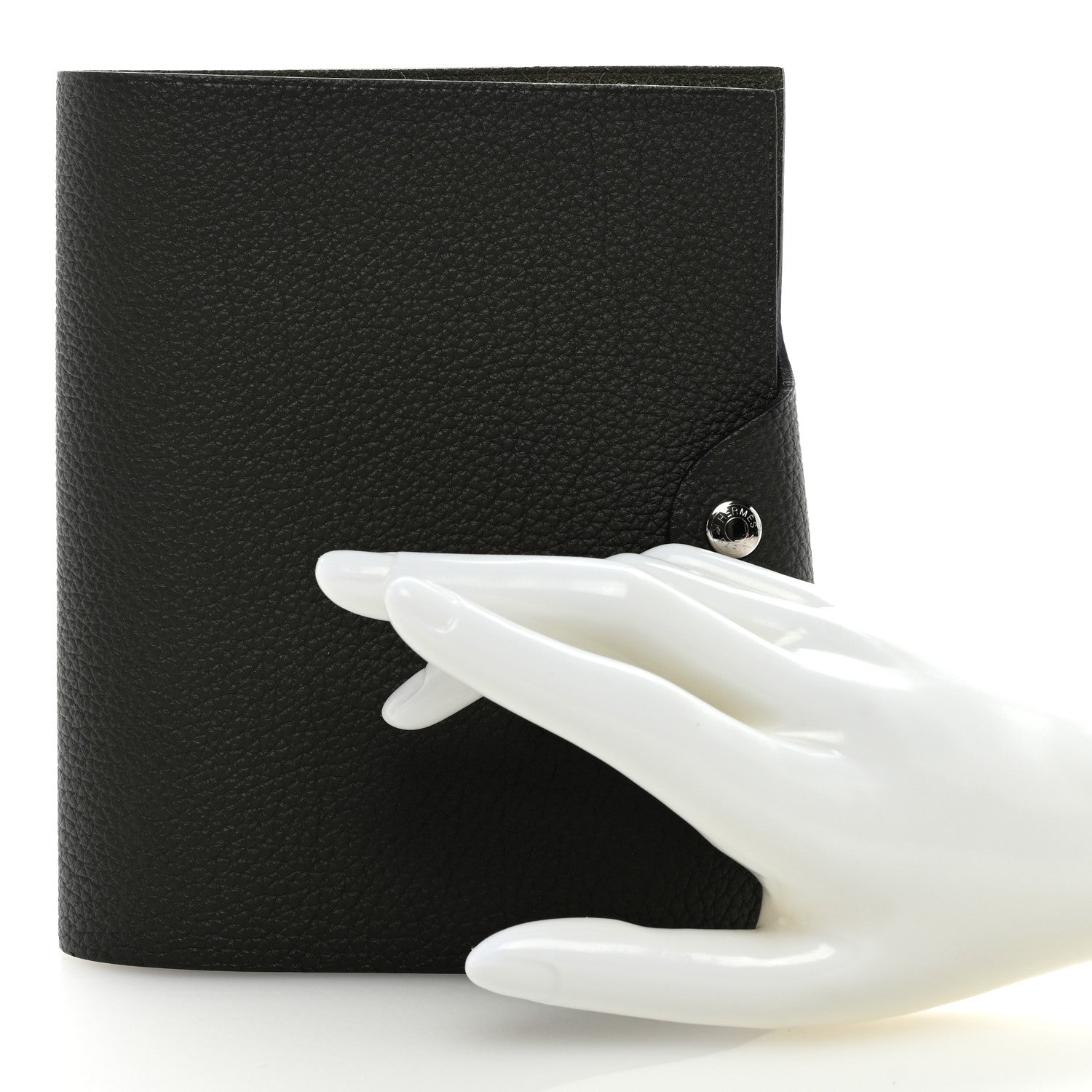 Hermes Togo Ulysse PM Notebook Cover Vert De Gris 2 of 6