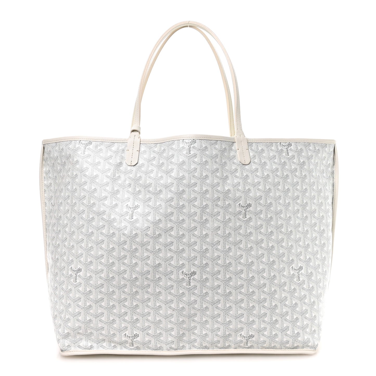 X PEANUTS Goyardine Reversible Anjou GM White