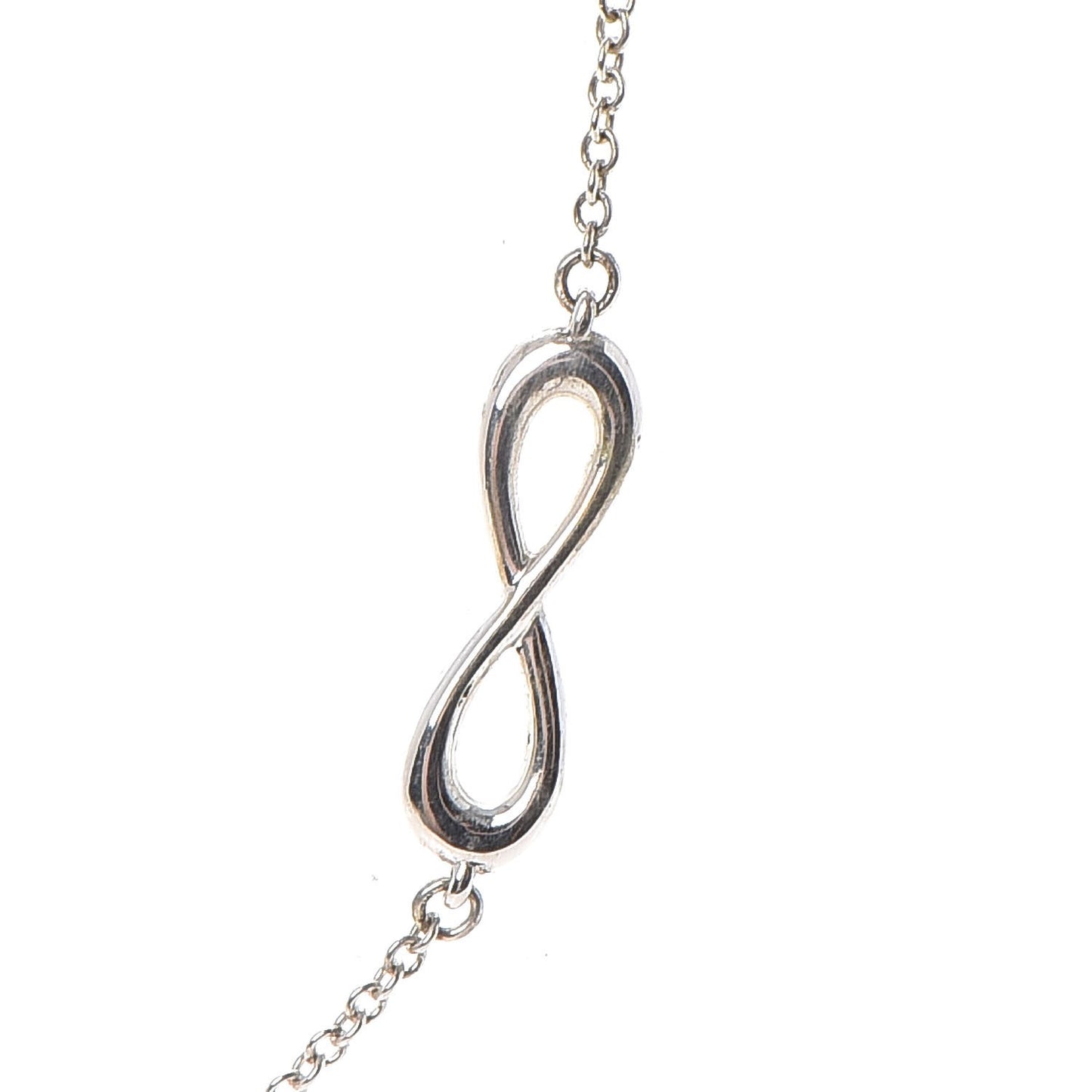 Sterling Silver Infinity Endless Necklace
