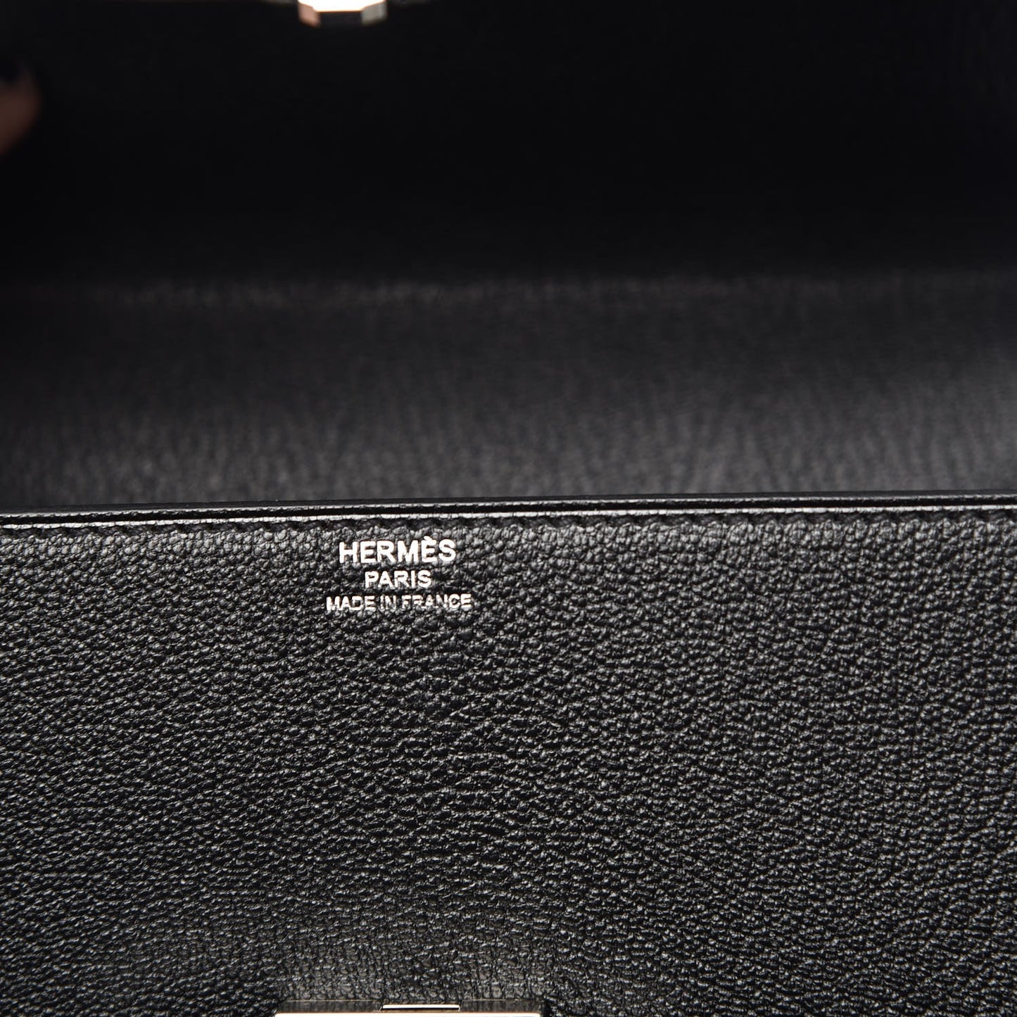 Chevre Mysore Cinhetic Boxy Top Handle Bag Black