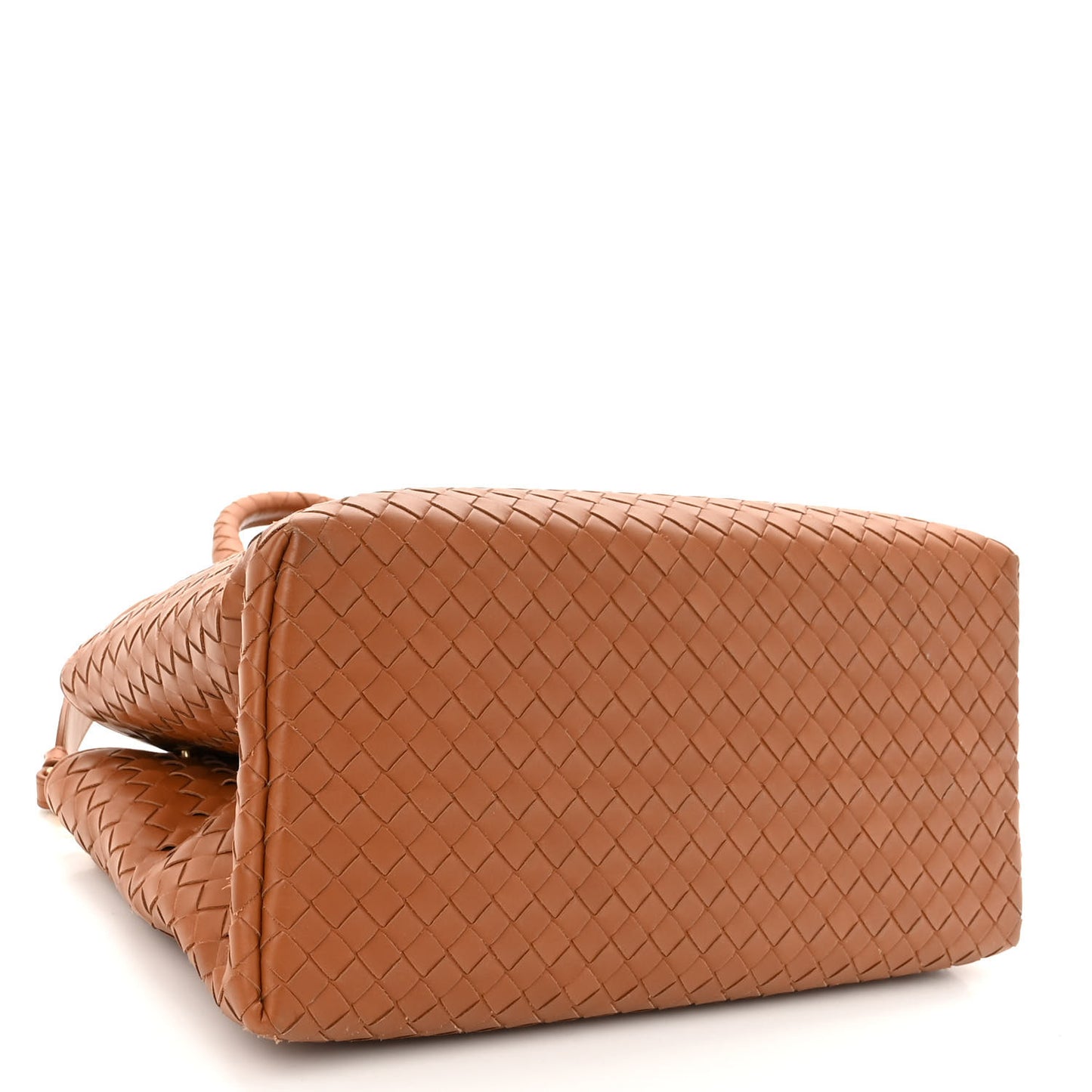 Calfskin Intrecciato Mini Roma Noce