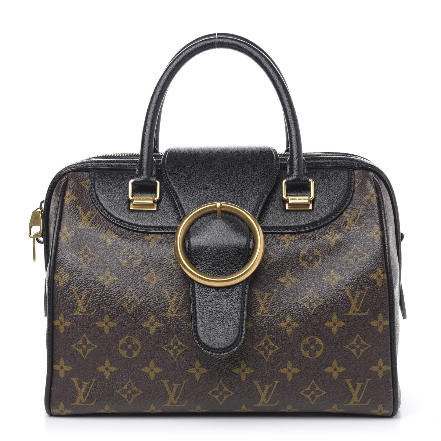 Monogram Golden Arrow Speedy Black