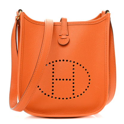Hermes Epsom Evelyne TPM Orange 1 of 10