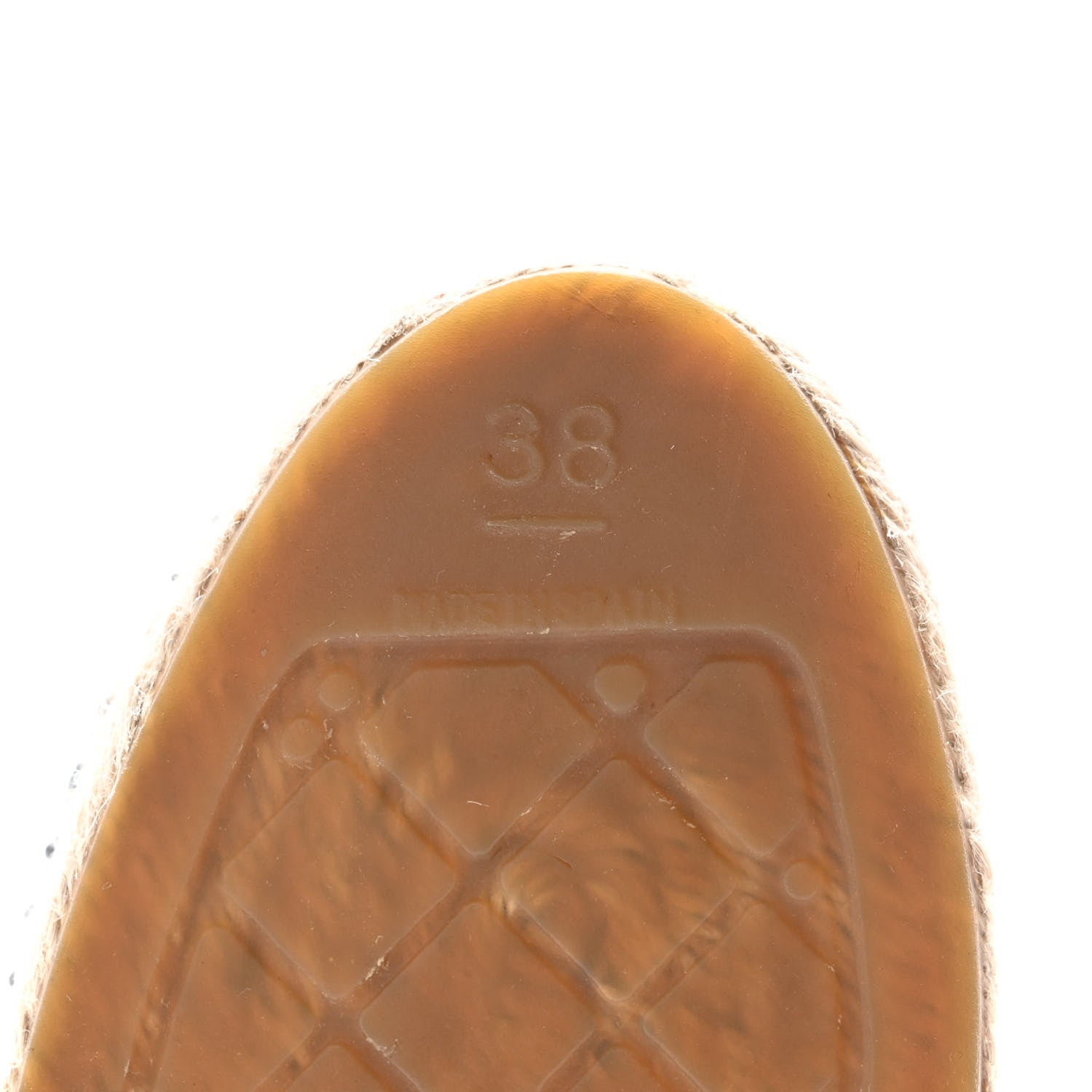 Chanel Lambskin Quilted CC Espadrilles 38 Black 7 of 10