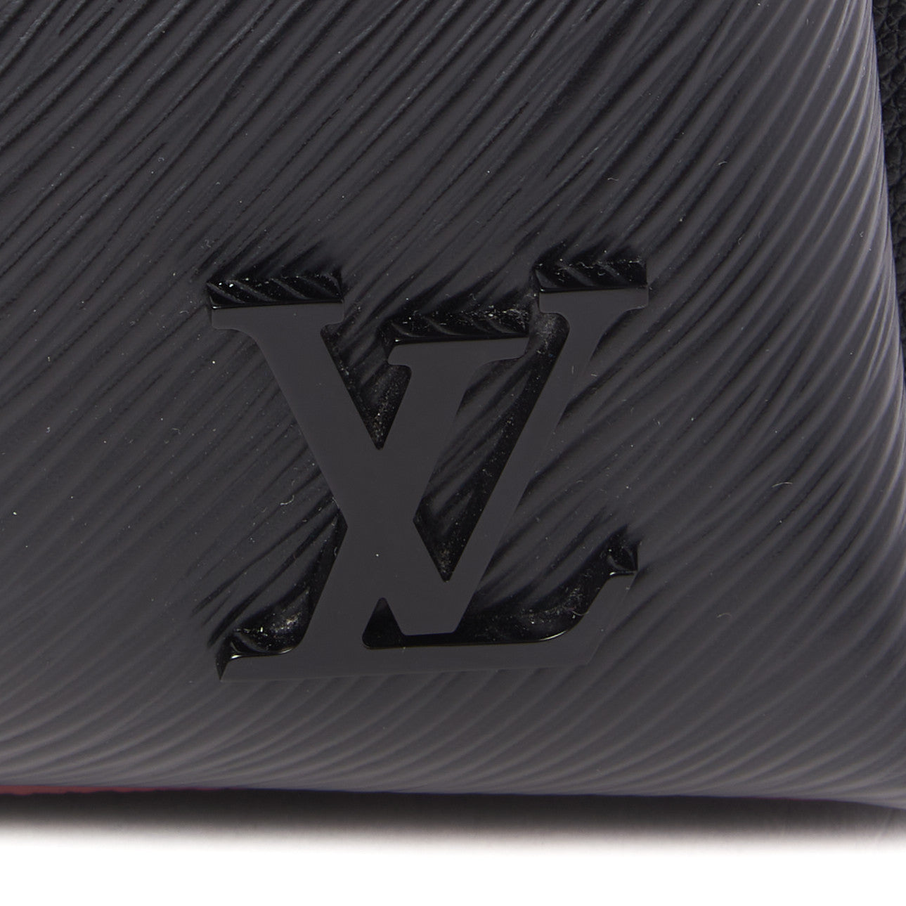 Louis Vuitton Epi Soufflot MM NM Black 7 of 8