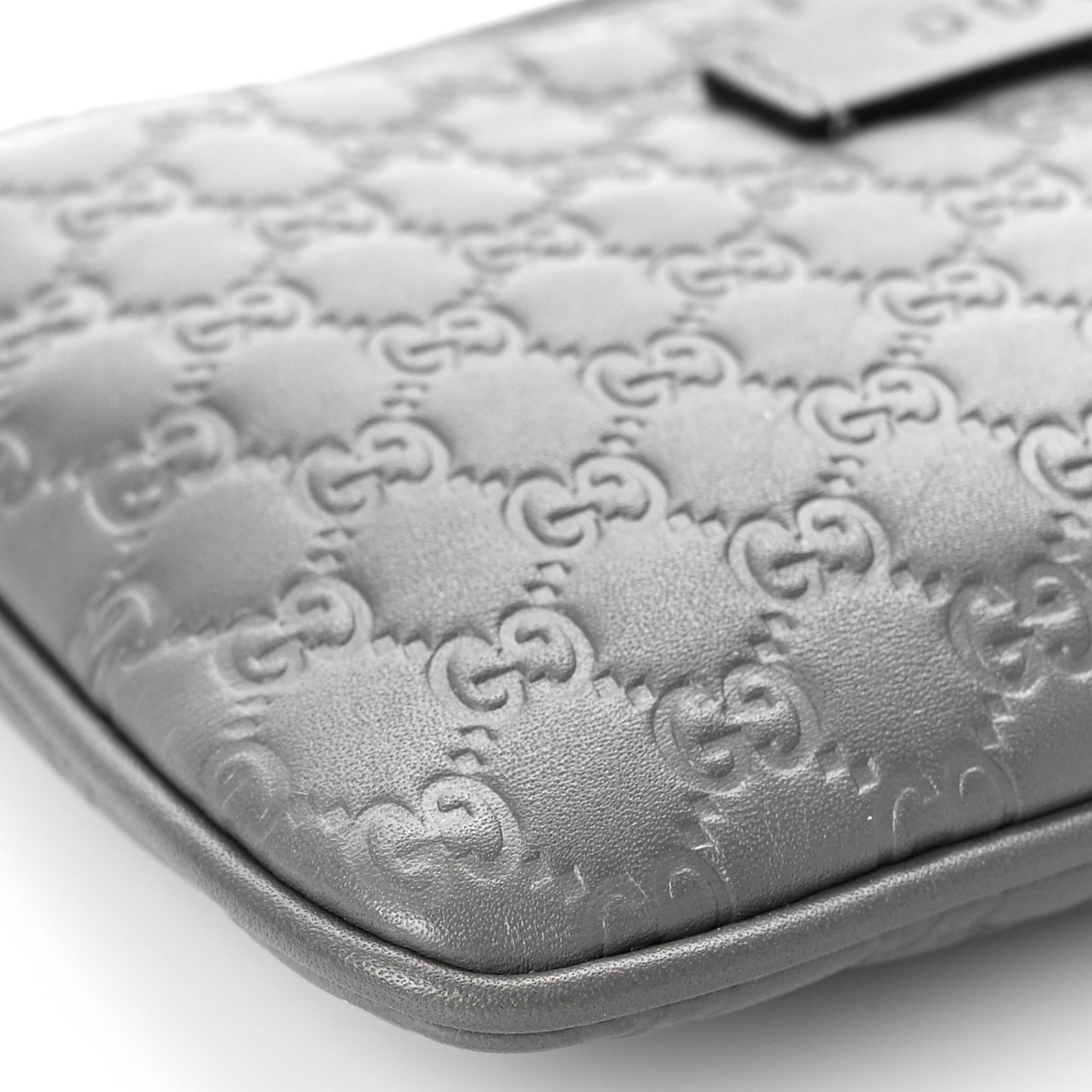 Soft Microguccissima Key Ring Coin Case Loess