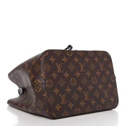 Louis Vuitton Monogram Neonoe MM Black 4 of 11