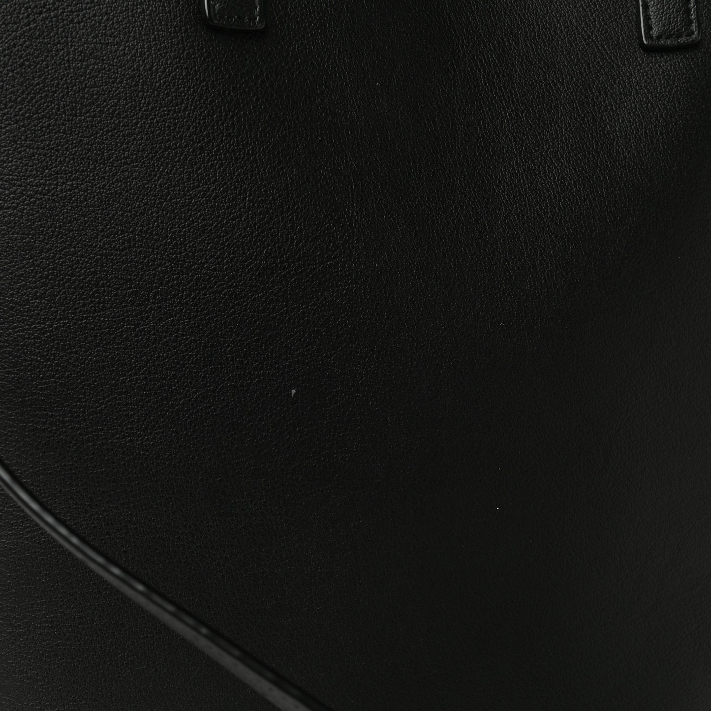 Calfskin Toy Shopping Tote Black