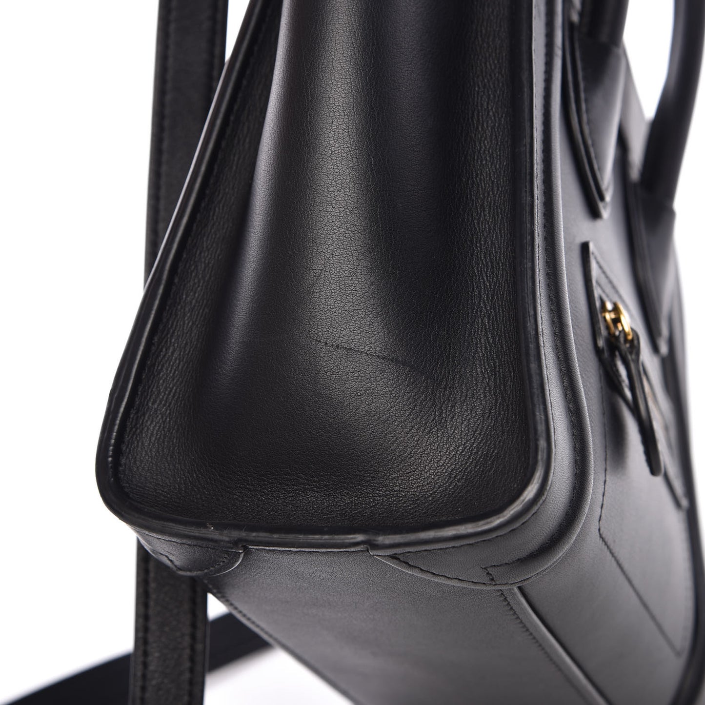 Smooth Calfskin Nano Luggage Black