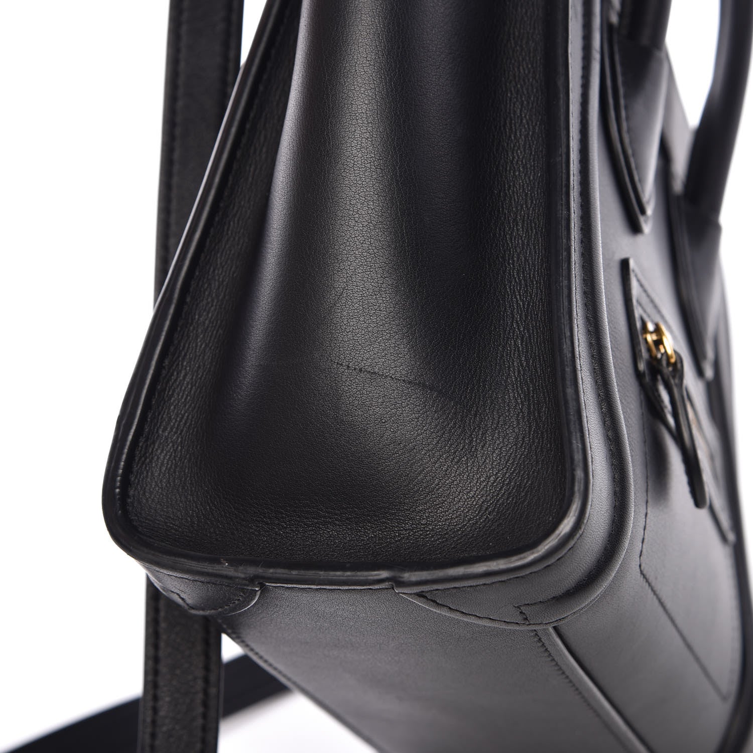 Celine Smooth Calfskin Nano Luggage Black 14 of 14