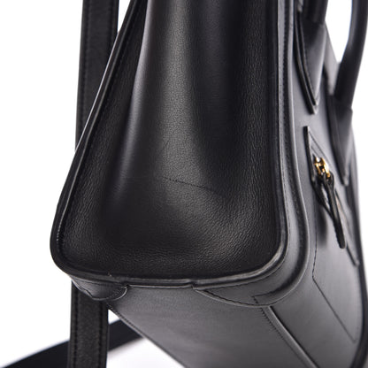 Celine Smooth Calfskin Nano Luggage Black 14 of 14