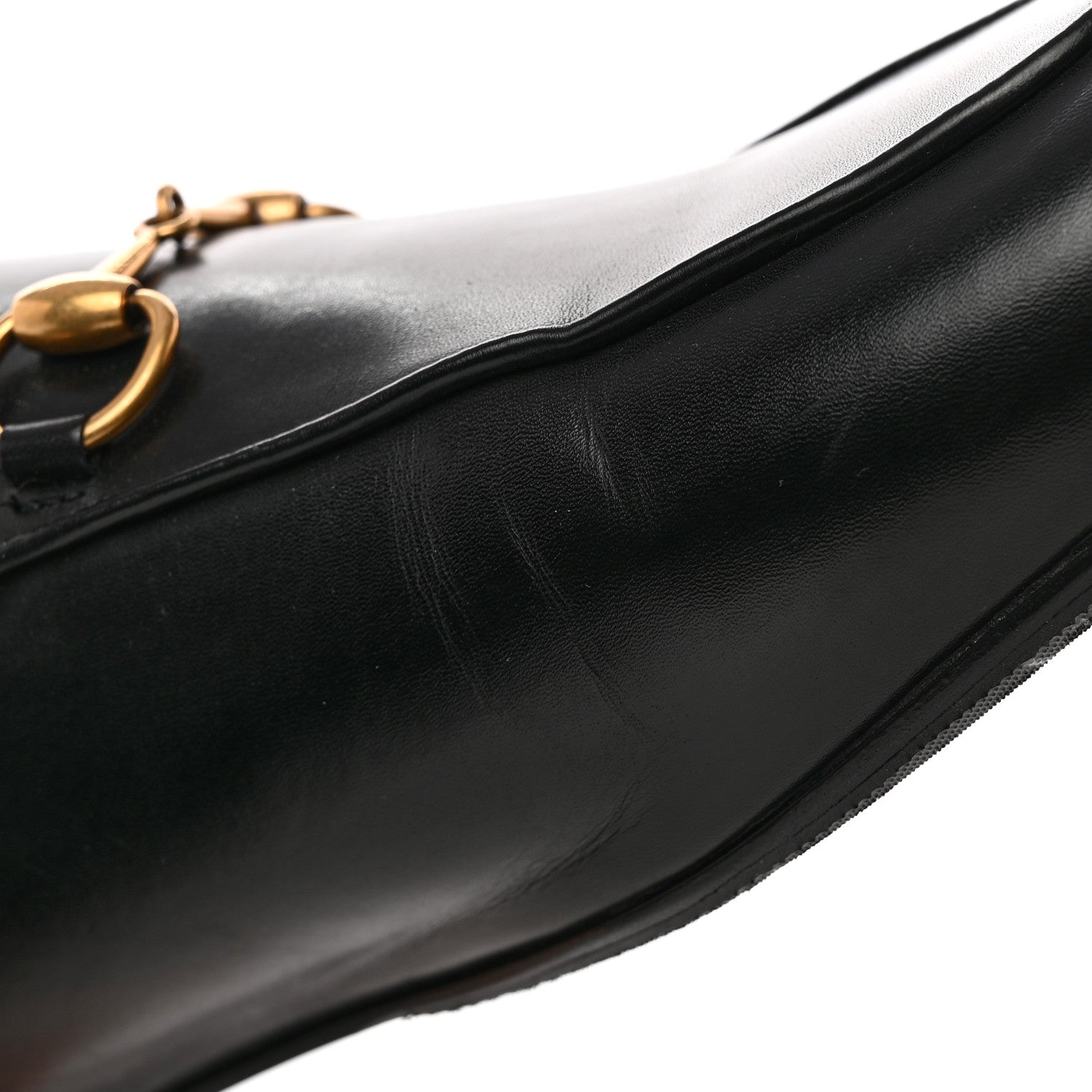 Gucci Calfskin Womens Princetown Slippers 38 Black 12 of 20