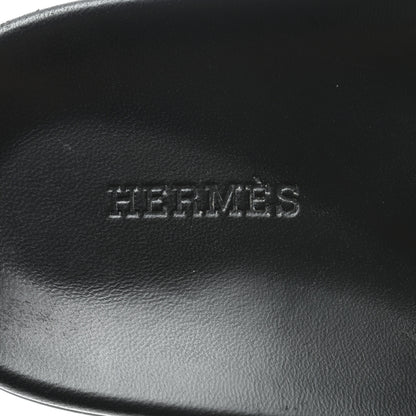 Hermes Calfskin Womens Chypre Sandals 39 White 7 of 9