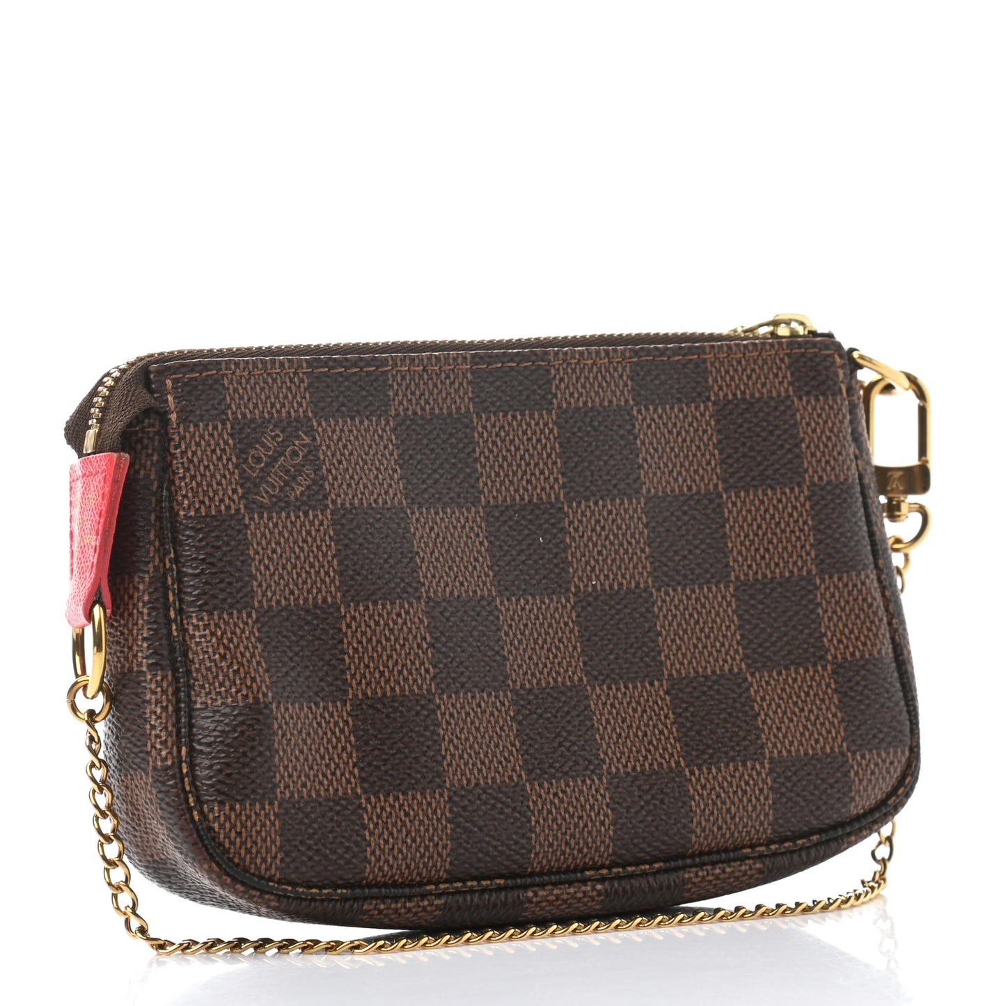 Damier Ebene 2016 Christmas Animation Mini Pochette Accessories