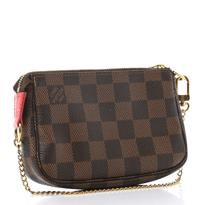 Louis Vuitton Damier Ebene 2016 Christmas Animation Mini Pochette Accessories 4 of 8