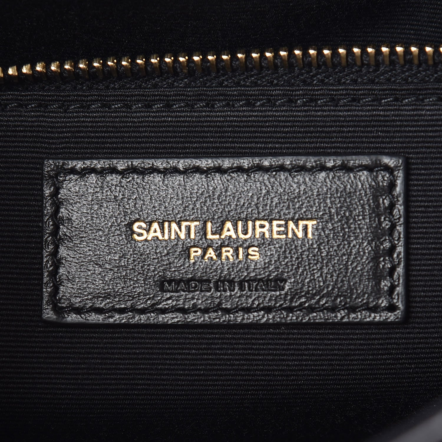 Saint Laurent Lambskin Patchwork Monogram Large Jamie Black 9 of 13